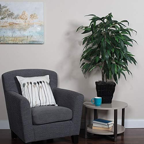 Vickerman Artificial Mango Bush with Willow Basket