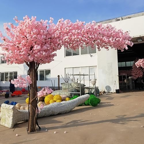 QIUPAI Artificial Cherry Blossom Tree 12x08m Wishing Tree Wedding Decor