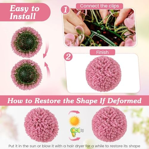 Goplus 175 Inch Artificial Topiary Balls Set of 2
