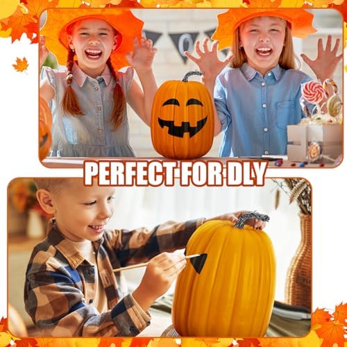 Dandat Jumbo Foam Pumpkin for Halloween Decor