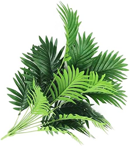 Beebel 30 Artificial Palm Leaves Greenery Bush