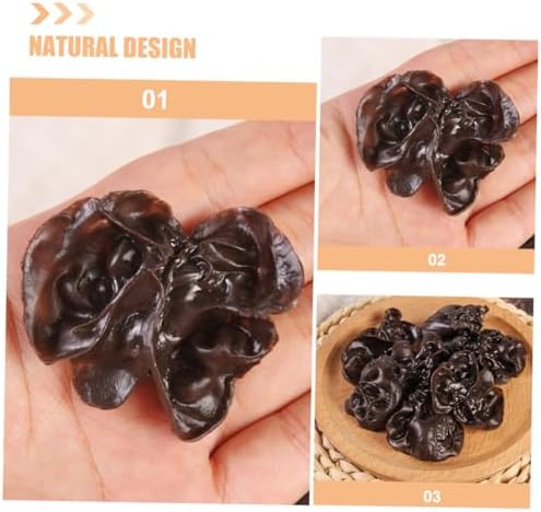 Happyyami 10pcs Artificial Agarics Kitchen Decor Models