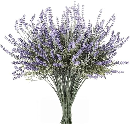 Butterfly Craze Artificial Lavender 8-Piece Bundle