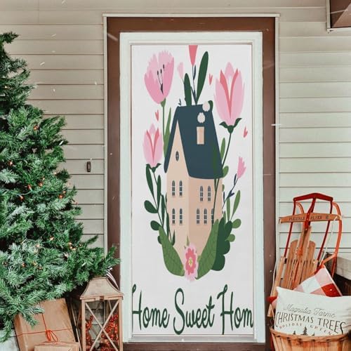 Susiyo Stretch Door Cover for Front Doors 35x79 Inch