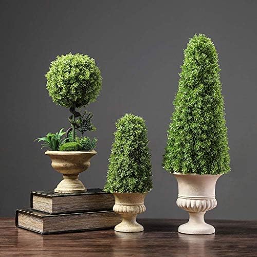 Artificial Bonsai Tree with Decorative Pot for Home Office