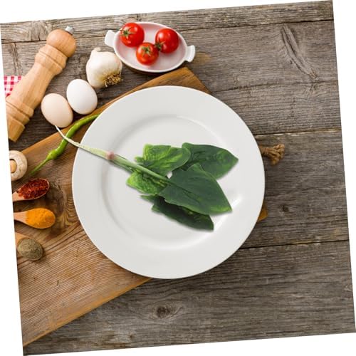 Realistic Artificial Spinach Decor for Home Kitchen