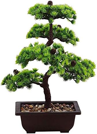 Realistic Artificial Welcome Pine Bonsai Tree 157 Inches