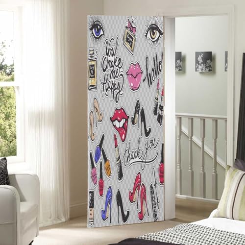 Susiyo Halloween Door Cover with Stretch Fabric