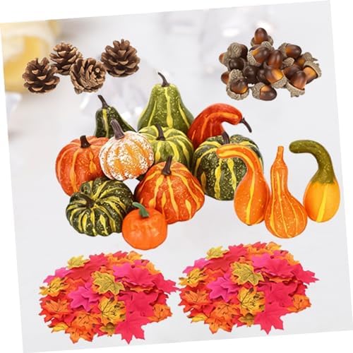 STOBAZA 141pcs Fall Halloween Decor Set