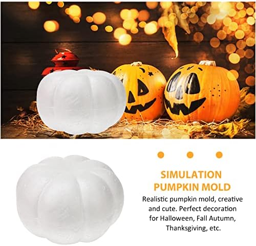 Cabilock Large White Artificial Pumpkins 78 Inch