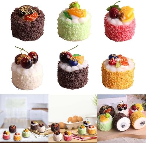 Realistic Artificial Chocolate Cake Model for Display and Photography