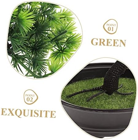 3pcs Welcome Pine Artificial Bonsai Trees with Planters