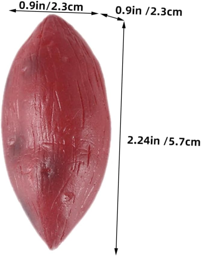 Kisangel 5pcs Lifelike Fake Sweet Potato Models