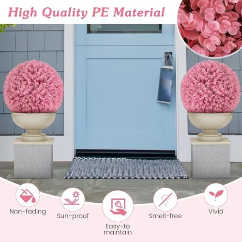 Goplus 175 Inch Artificial Topiary Balls Set of 2