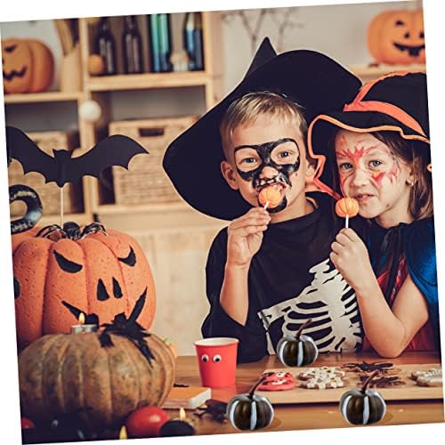 PRETYZOOM 20pcs Mini Artificial Pumpkins for Halloween Decorations
