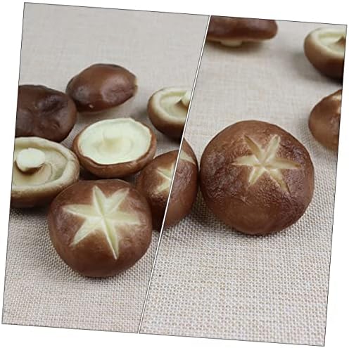 Amosfun 6pcs Decorative Simulated Mushroom Models