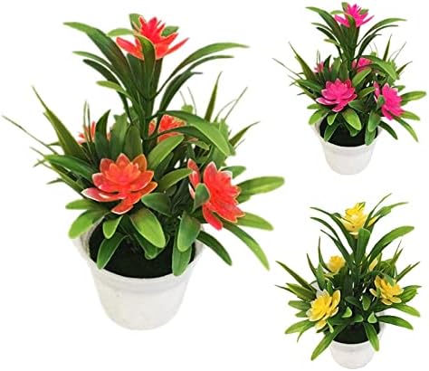 Artificial Pine Bonsai Tree with Vibrant Colors