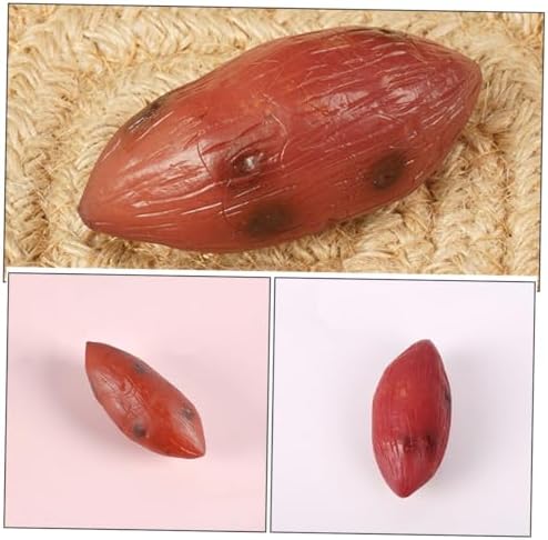 Kisangel 5pcs Lifelike Resin Sweet Potato Artificial Vegetable Decor