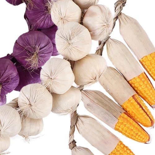 Artificial Garlic String for Home Decor and Photography