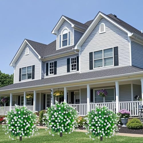 Boxwood Topiary Balls Artificial Plants Set of 2