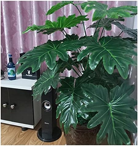 Artificial Bonsai Tree with 18 Leaves 295 Inch Fake Potted Plant