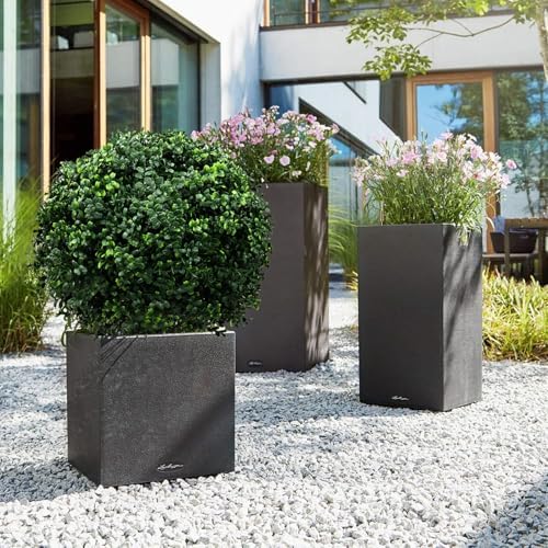 30 Inch Artificial Topiary Boxwood Ball Trees Set of Two