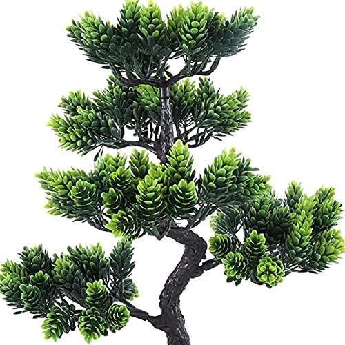 Artificial Bonsai Tree Creative Potted Plant for Home and Office