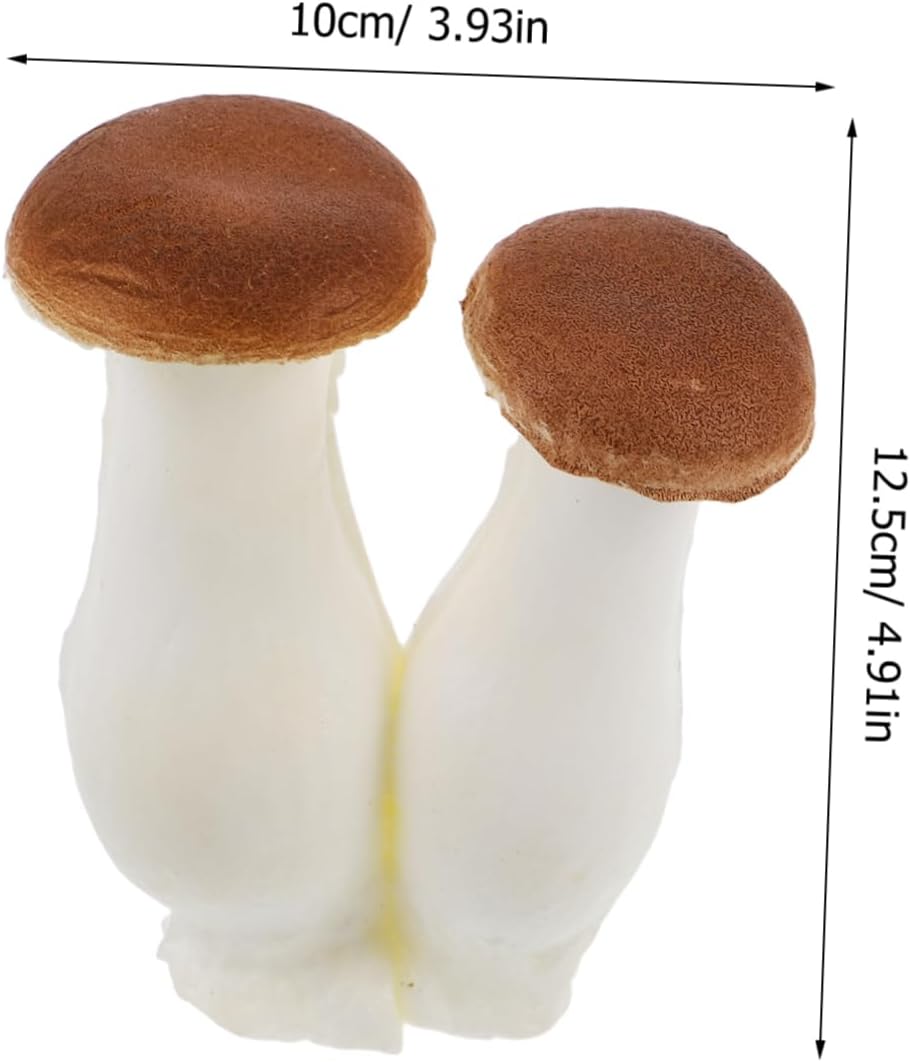 MAGICLULU Realistic Mushroom Model Home Decor