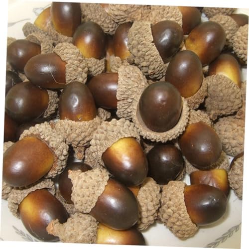 141pcs Artificial Pumpkin Acorn Maple Leaf Halloween Decor