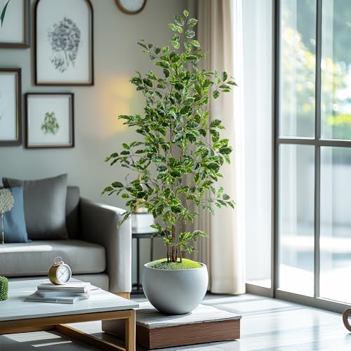 Bailikang Artificial Ficus Tree 5FT Indoor Decor