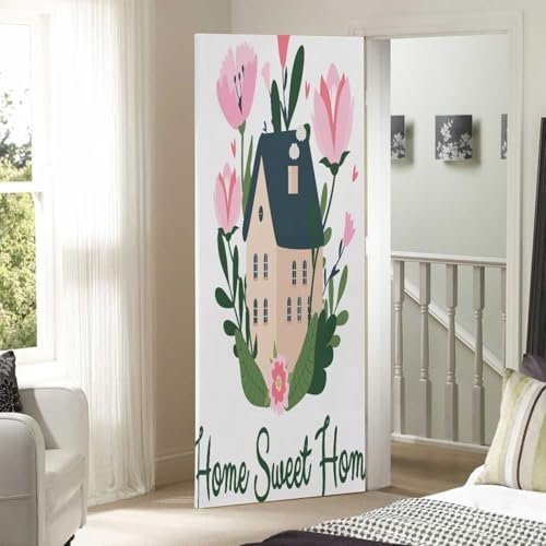 Susiyo Stretch Door Cover for Front Doors 35x79 Inch