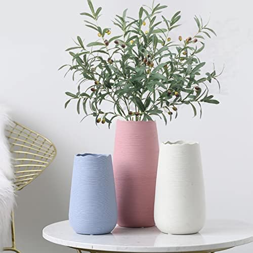 SHACOS 3 PCS 39 Inch Artificial Olive Tree Branches