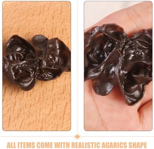 Alasum 12pcs Fake Black Artificial Vegetables Decor