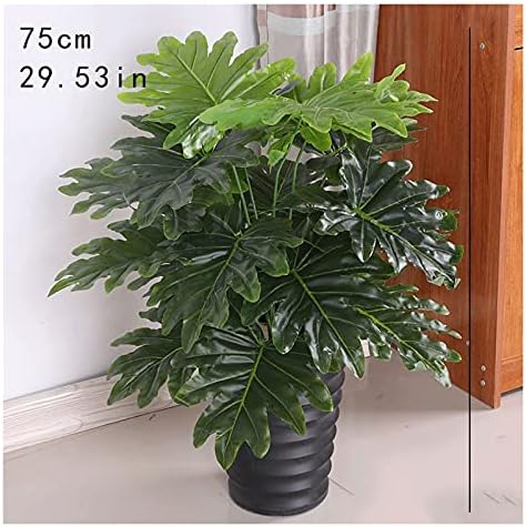 Artificial Bonsai Tree with 18 Leaves 295 Inch Fake Potted Plant