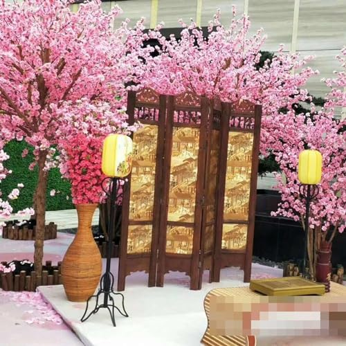 QIUPAI Artificial Cherry Blossom Tree 12x08m Wishing Tree Wedding Decor