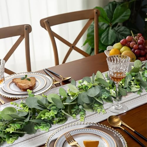 MAKHOT 59FT Eucalyptus Garland for Home Decor