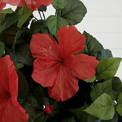 Nearly Natural 3ft Artificial Hibiscus Tree