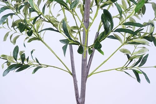 YJH 6ft Artificial Olive Tree with Realistic Fruit