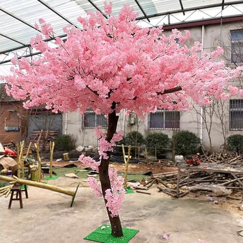 QIUPAI Artificial Cherry Blossom Tree 12x1m