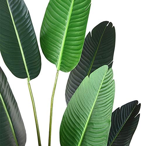 Fopamtri 6 Ft Artificial Bird of Paradise Tree with 13 Trunks