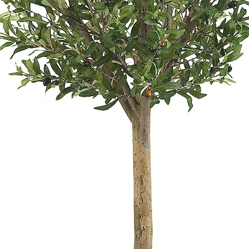 Nearly Natural 5309 Olive Double Topiary Silk Tree 45 Feet Green