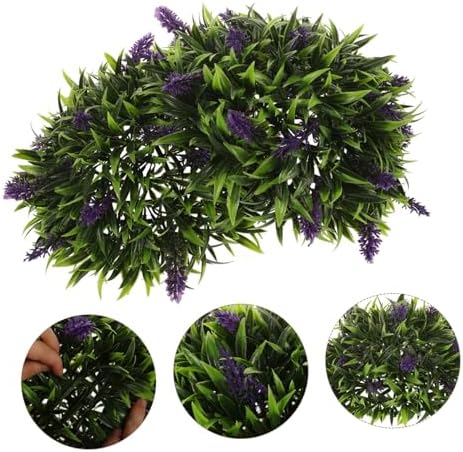 Wakauto Artificial Lavender Topiary Decor Ball