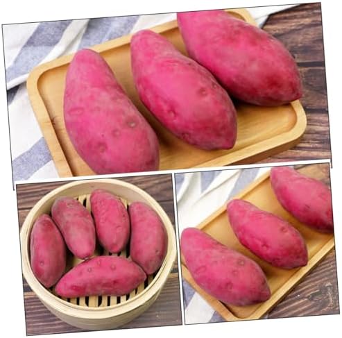 TOYANDONA 6pcs Lifelike Artificial Sweet Potato Decor