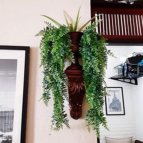Toprooms 4pcs Artificial Hanging Plants Faux Fern Ivy Vines