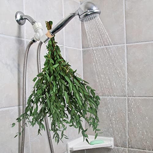 Real Eucalyptus Stems 20PCS 17 Inch Dried Greenery Decor