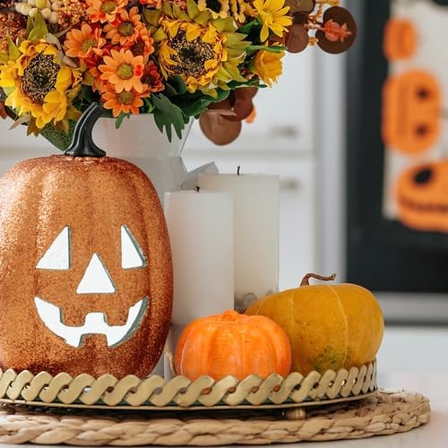 Cabilock Artificial Pumpkins 20Pcs Fall Decor Set