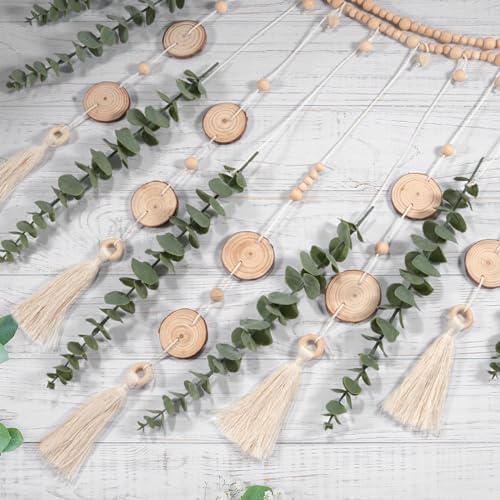 Giauma Artificial Eucalyptus Wall Garland Sage Green Boho Decor