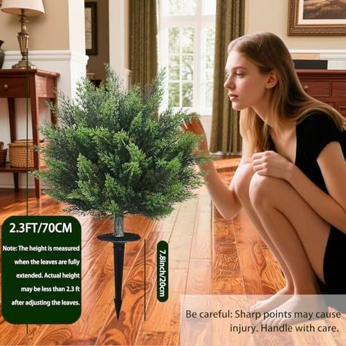 Rs Ceder Artificial Cedar Tree 28 Inch 2 Pack