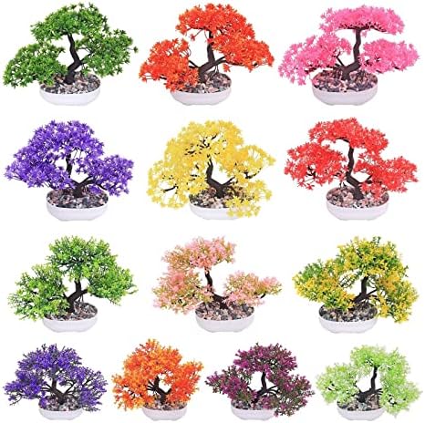 Artificial Pine Bonsai Tree Office Decor