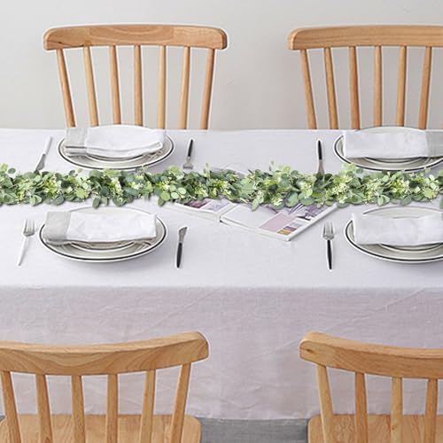 MAKHOT 59FT Eucalyptus Garland for Home Decor
